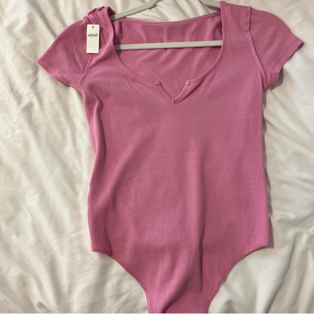 Aerie Pink Bodysuit